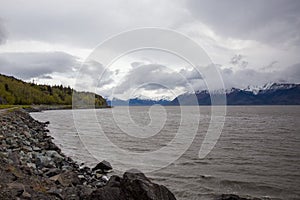 Beautiful shot of Turnagain Arm, Alaska