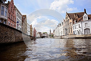 Canals Bruges Belgium