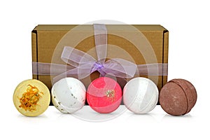 Beautiful shower powder combo pack with different colors