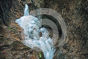 Beautiful Sigmund Thun Klamm gorge in Austria, Europe