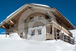 Beautiful skiing hut