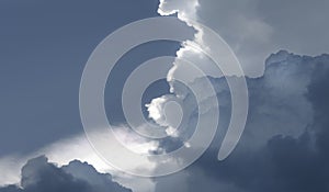 Beautiful sky with cloud.