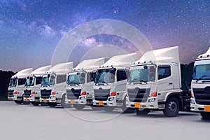 New Truck fleet transportation