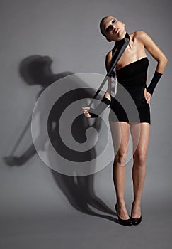 Beautiful slavonic model