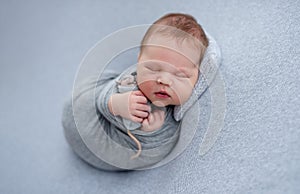 Beautiful sleeping newborn