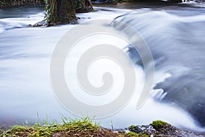 Beautiful small waterfall