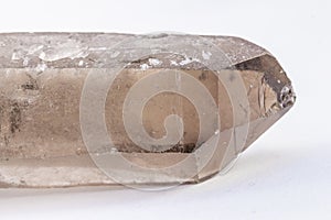 Beautiful Smokey Quartz Crystal Close Up