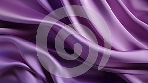 Beautiful smooth elegant violet purple satin silk, fabric texture, abstract background