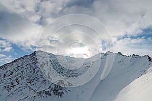 Beautiful Snow Covered Himalayan Peaks