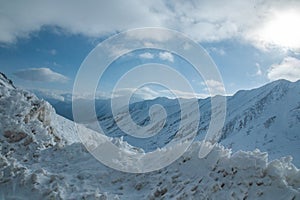 Beautiful Snow Covered Himalayan Peaks