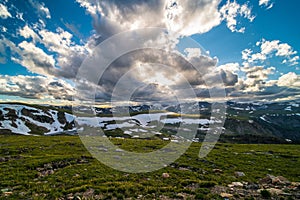 Beartooth Highway in Montana photo