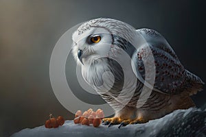 Beautiful Snowy Owl Picture set. taking flight, prey in the snow, spreading its wings and more.