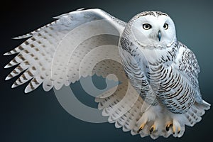 Beautiful Snowy Owl Picture set. taking flight, prey in the snow, spreading its wings and more.