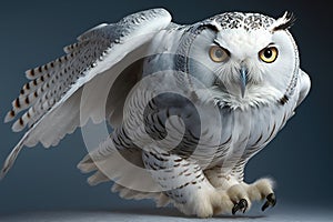 Beautiful Snowy Owl Picture set. taking flight, prey in the snow, spreading its wings and more.