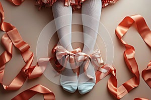 Beautiful socks decorated with bows are a symbol of hyper-femininity and reflect changes in public sentiment, where bows