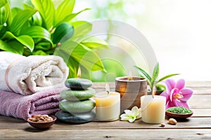 Beautiful Spa Concept With Copy-Space For Text