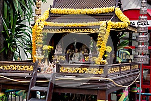 Beautiful spirit house in Pattaya, Thailand