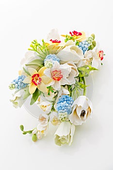 Beautiful spring flower bouquet