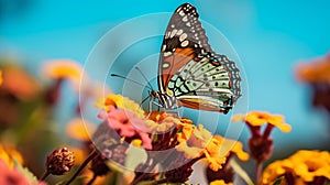 Beautiful spring summer image of monarch butterfly on 1690445135218 5