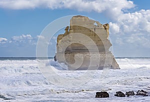 A beautiful stack of the Gibson Steps, Great Ocean Road, Victoria, Australia