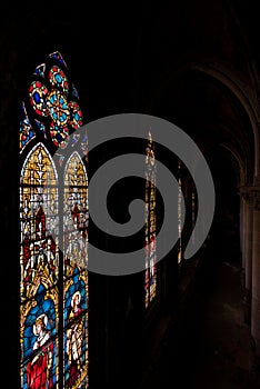 Beautiful Stained Glass Windows - St. Peter & Paul Church - Pittsburgh, Pennsylvania