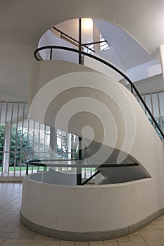Beautiful Staircase at Villa Savoye