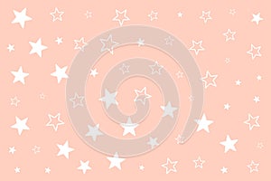 beautiful star pattern background for wrapping paper