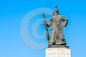 Beautiful Statue Admiral Yi Sun Shin photo