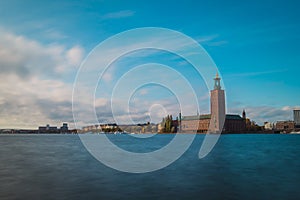 Beautiful Stockholm city hall castle