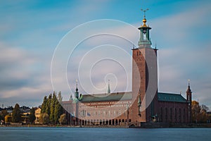 Beautiful Stockholm city hall castle