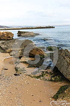 A beautiful stone way on the bulgarian coast.