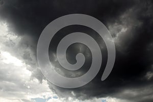 Beautiful storm sky with clouds