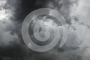 Beautiful storm sky with clouds