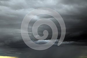 Beautiful storm sky with clouds