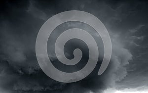 Beautiful storm sky with clouds