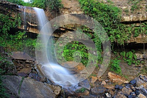 Beautiful streams and waterfalls photo