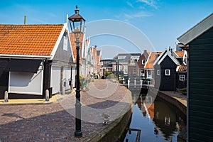 Fishing village volendam in the netherlands