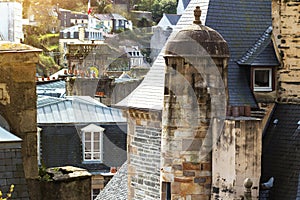 Beautiful streets in the Morlaix