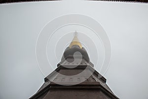 Beautiful stupa on mountain at Doi Inthanon national park