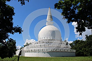 Beautiful stupa at Zalaszanto