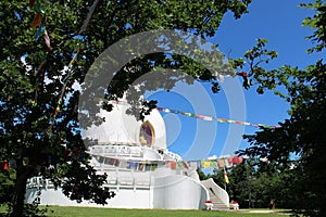 Beautiful stupa at Zalaszanto