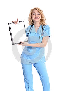 Beautiful successful nurse doctor - Healthcare workers