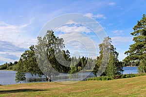 A beautiful summer day in GÃ¤ddvik