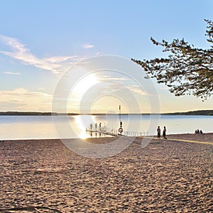 A beautiful summer evening in LuleÃÂ¥