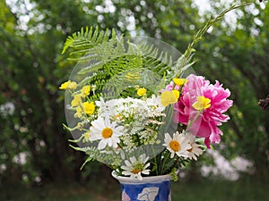 Beautiful Summer flower bouquet