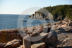 Beautiful summer image of Acadia National Park