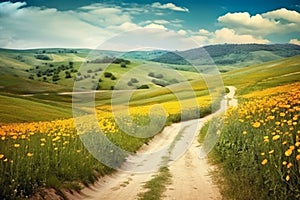 Beautiful_summer_landscape_with_field_of_dandelions_and_1690447042942_7