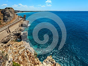 Beach Montagna Spaccata, Salento, Italy photo