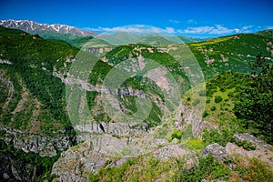 Beautiful summer mountain landscape in Syunik