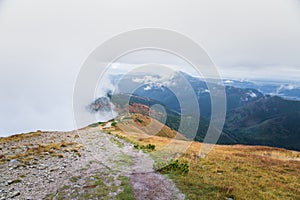 A beautiful summer mountain landscape in Tatry